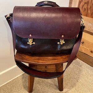 U.S. Postal Messenger Latigo Leather Messenger